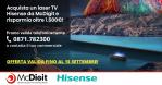 Scopri i nuovissimi laser TV Hisense, il trasporto te lo offriamo noi!