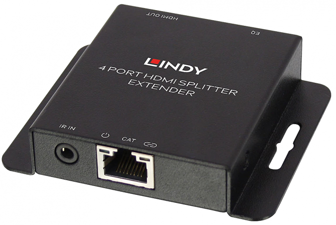 Extender Splitter HDMI & IR Cat.6 50m, 4 Porte