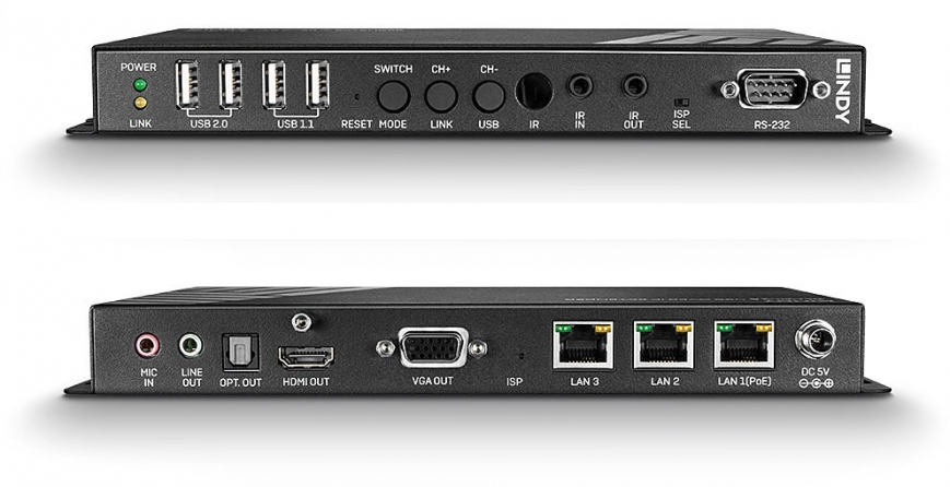 Extender HDMI 4K & USB Over IP - Ricevitore 