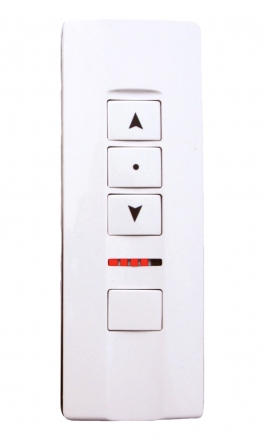 Trasmettitore “Premium” fino a 5 canali e 3 pulsanti con selettore di canale a led