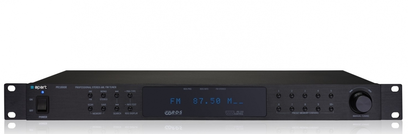Sintonizzatore radio AM/FM Apart PR1000R