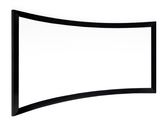 Provis - Schermi da proiezione "Service Curved" con cornice curva