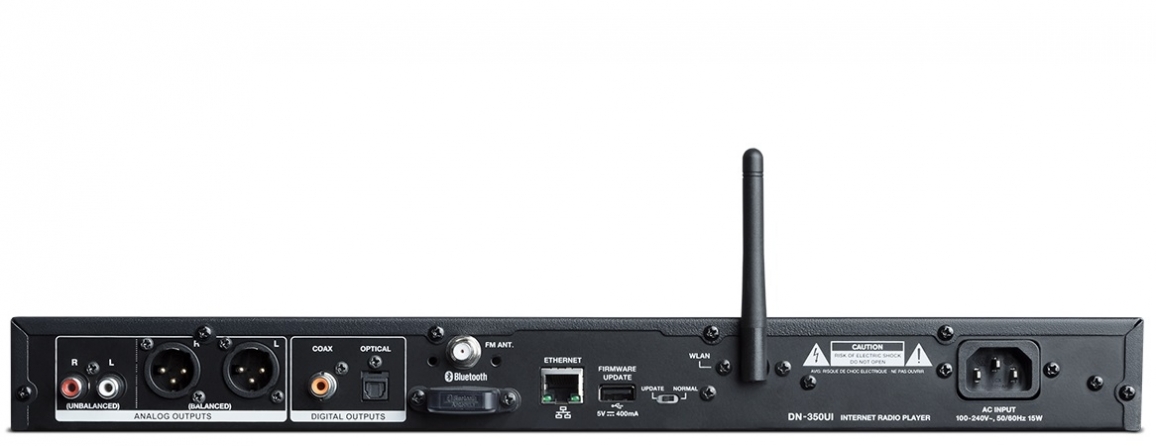 Sintonizzatore radio internet Denon DN350UI, 1U rack