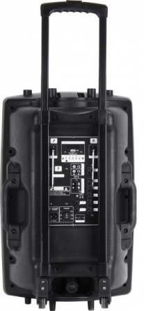 Sistema audio portatile con Bluetooth e microfono Wireless Eltax "Voyager 15 BT", 450W (nero)