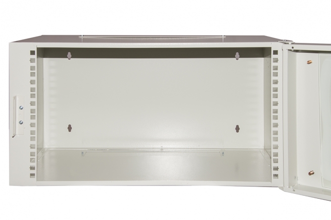 Armadio rack 19" 6U (H295, L540, P360) grigio chiaro