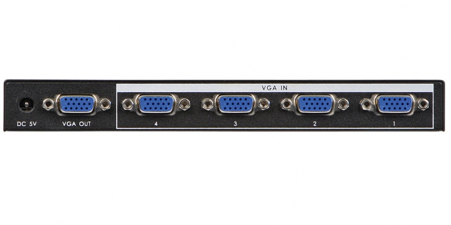 VGA & Audio Selector 4:1