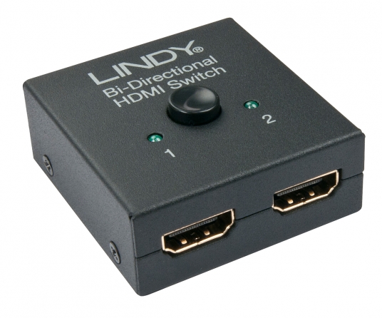 Switch HDMI 4K Compact, 2 porte bidirezionale