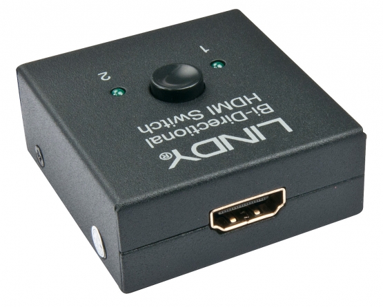 Switch HDMI 4K Compact, 2 porte bidirezionale