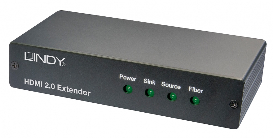 Extender HDMI 2.0 4K60 su fibra ottica, 200m