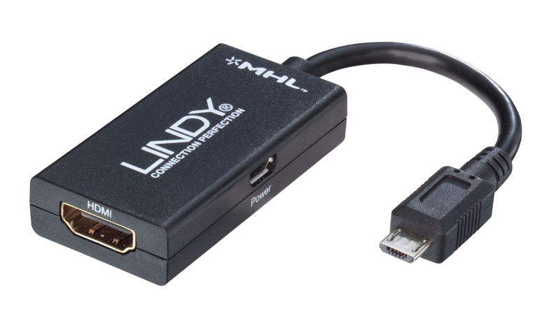 Adattatore MHL a HDMI Attivo per Smartphone, 0.15m