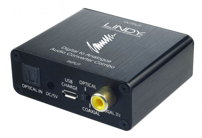 Convertitore Audio TosLink & Coassiale a Stereo analogico 192kHz