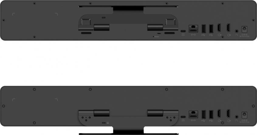Sistema per videoconferenze Nexvoo NexBar DoubleView Pro N120W, dual camera UHD 4K (grandangolo e teleobiettivo) con tracking facciale