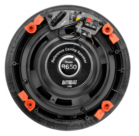 Coppia di diffusori a soffitto full range Earthquake "R-650", diametro woofer 6.5" 160W con tweeter orientabili