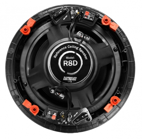 Diffusore stereo a soffitto full range Earthquake "R-8D", diametro woofer 8" 200W con tweeter orientabili