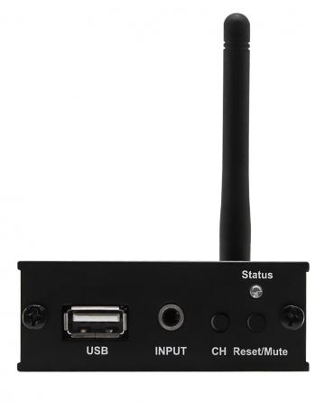 Trasmettitore e ricevitore wireless audio 2.4GHz Earthquake "SWAT-2.4X"