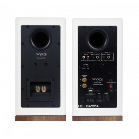 Coppia di diffusori attivi a 2 vie con Bluetooth e Chromecast Tangent "Spectrum X5 BT", 2x50W (bianco)