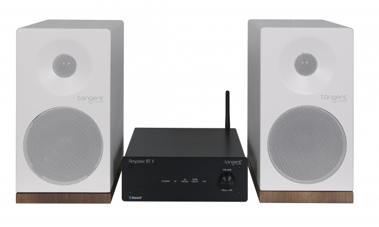 Mini sistema audio Hi-Fi Tangent "Ampster II X4", 2x50W (bianco) 