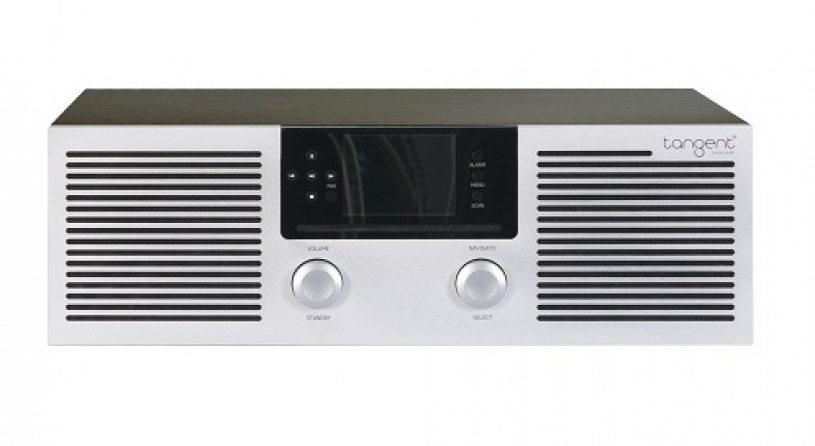 Radio da tavolo Wireless stereo FM/DAB+/internet radio CD-player con  Bluetooth Tangent ELIO Stereo, (legno) - Archivio