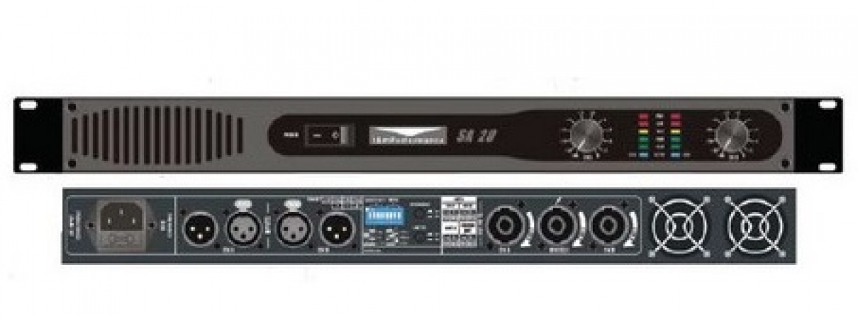 Amplificatore classe AB T&M Systems SA20, 2 canali