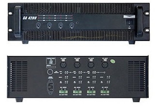 Amplificatore classe AB T&M Systems SA4200, 4 canali