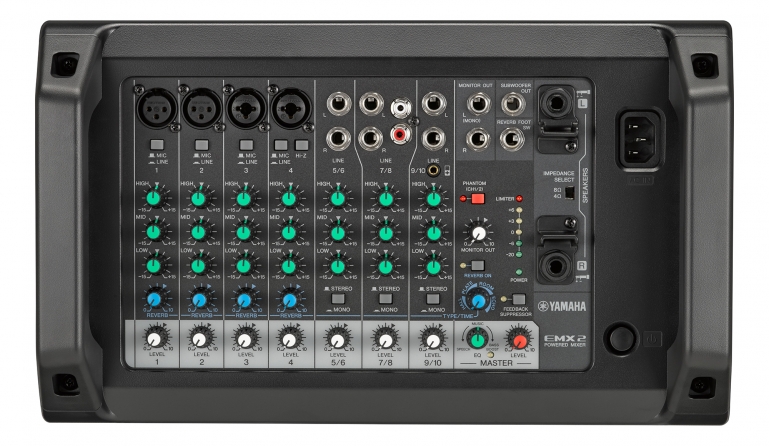 Mixer amplificato 10 canali Yamaha EMX2, 2x250W