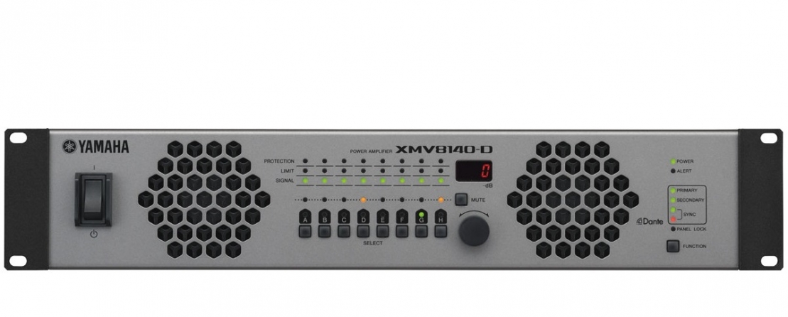 Amplificatore classe D Yamaha XMV8140D, 8 canali