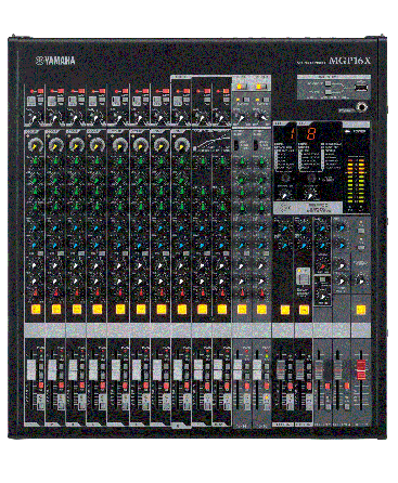 Mixer analogico "Premium" Yamaha MGP16X, 16 canali con doppio banco FX