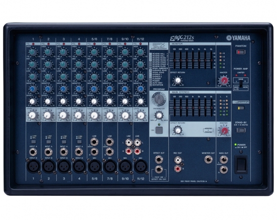 Mixer amplificato Yamaha EMX212S, 220W
