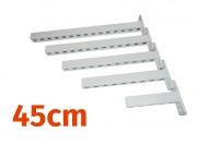 Staffa distanziatrice da 45cm per installazione a parete o soffitto