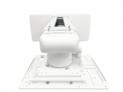 Supporto professionale da parete Optoma OWM3000ST per videoproiettori con ottica corta (portata 7.5kg, lunghezza regolabile 49/125cm), bianco