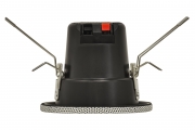 Mini diffusore da incasso a soffitto con sistema di installazione tramite clip Earthquake "ECS3.0", diametro woofer 3", 45W (nero)