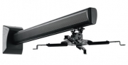 Supporto da parete orientabile per videoproiettore ottica ultra corta con braccio regolabile 22/75cm, nero