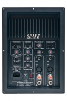 Amplificatore per subwoofer classe J Earthquake "IQ-600R", 1200W (telecomando incluso)