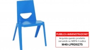 Sedia (colore a scelta, con seduta 33,5 x 30cm, altezza 38cm ovvero taglia 4) Rif. S1007 (Arredo e Composizioni)