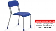 Sedia (disponibile in vari colori, con seduta 32 x 32cm, altezza 35cm ovvero taglia 3) (Rif. S2020) (Arredo e Composizioni)