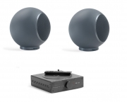 Mini impianto stereo Hi-Fi con Bluetooth Elispon "Mini Music system" (grigio)