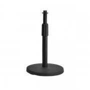 Supporto da tavolo per microfono con altezza regolabile, diametro 15cm