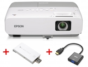 Videoproiettore Epson EB-825 ***Ricondizionato d'occasione*** + Adattatore wireless LAN (A/B/G) Epson ELPAP03