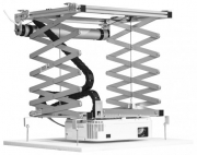 Elevatore motorizzato da controsoffitto per videoproiettori (con discesa 196cm, portata 15kg)