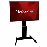Supporto per monitor con carrello ad altezza variabile e controllo motorizzato per display da 42” fino a 100” ViewSonic VB-CNM-001