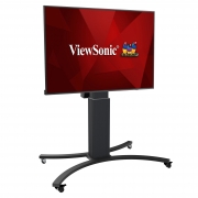 Supporto per monitor con carrello ad altezza ed rotazione variabili e controllo motorizzato per display da 42” fino a 86” ViewSonic VB-CNM-003