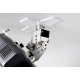 Supporto professionale per videoproiettore arakno-mini con regolazione micrometrica 15cm + prolunga bianco