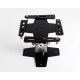 Supporto professionale per videoproiettore arakno con regolazione micrometrica 18cm + prolunga nero