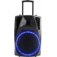 Sistema audio portatile con Bluetooth e microfono Wireless Eltax "Voyager 15 BT", 450W (nero)