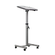 Tavolino universale per videoproiettore con rotelle, piano inclinabile, regolabile in altezza