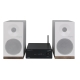 Mini sistema audio Hi-Fi Tangent "Ampster II X4", 2x50W (bianco) 